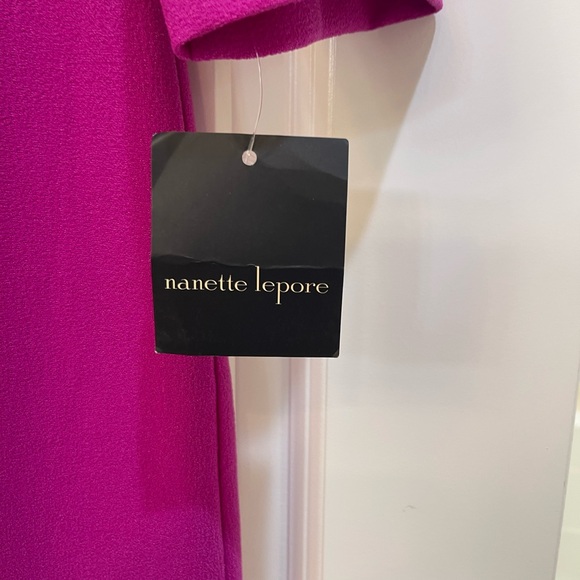 NWT Nanette Lepore “On my Mind” Amethyst Midi Dress Size 10 - Picture 2 of 4